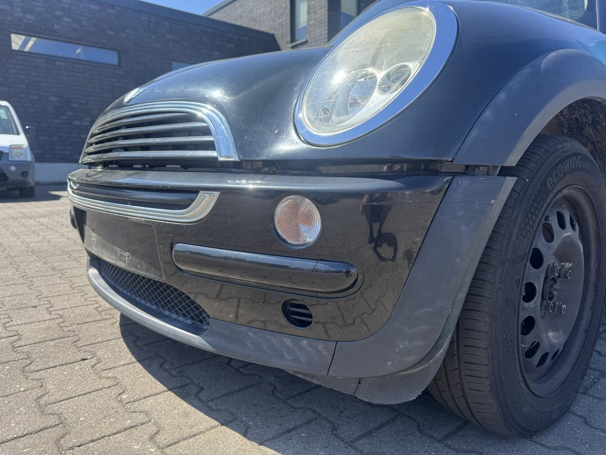 Mini Cooper R50 original Stossf&auml;nger Sto&szlig;stange vorn 668 Schwarz II Bj.2002